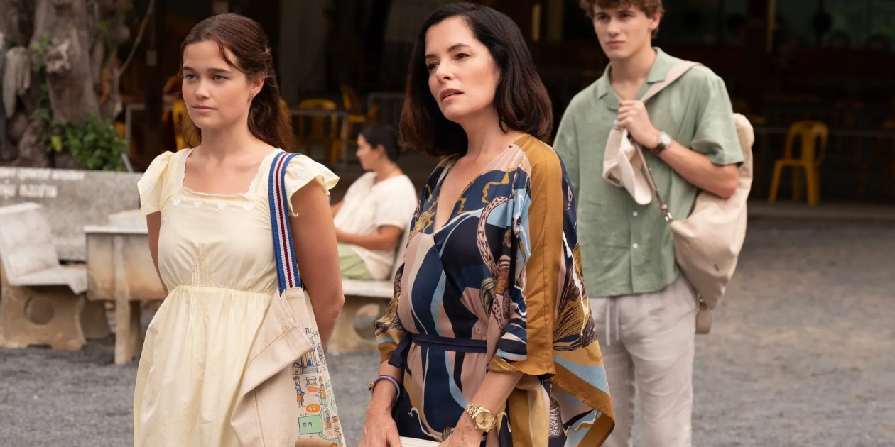 parker posey orange dress white lotus Help me locate this two piece fit worn by Parker Posey on the new season of the White Lotus please! : r/findfashion