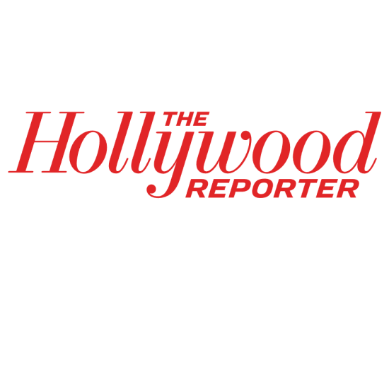 Wordmark: The Hollywood Reporter in red