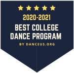 2020-2021 Best College Dance Program by Danceus.org