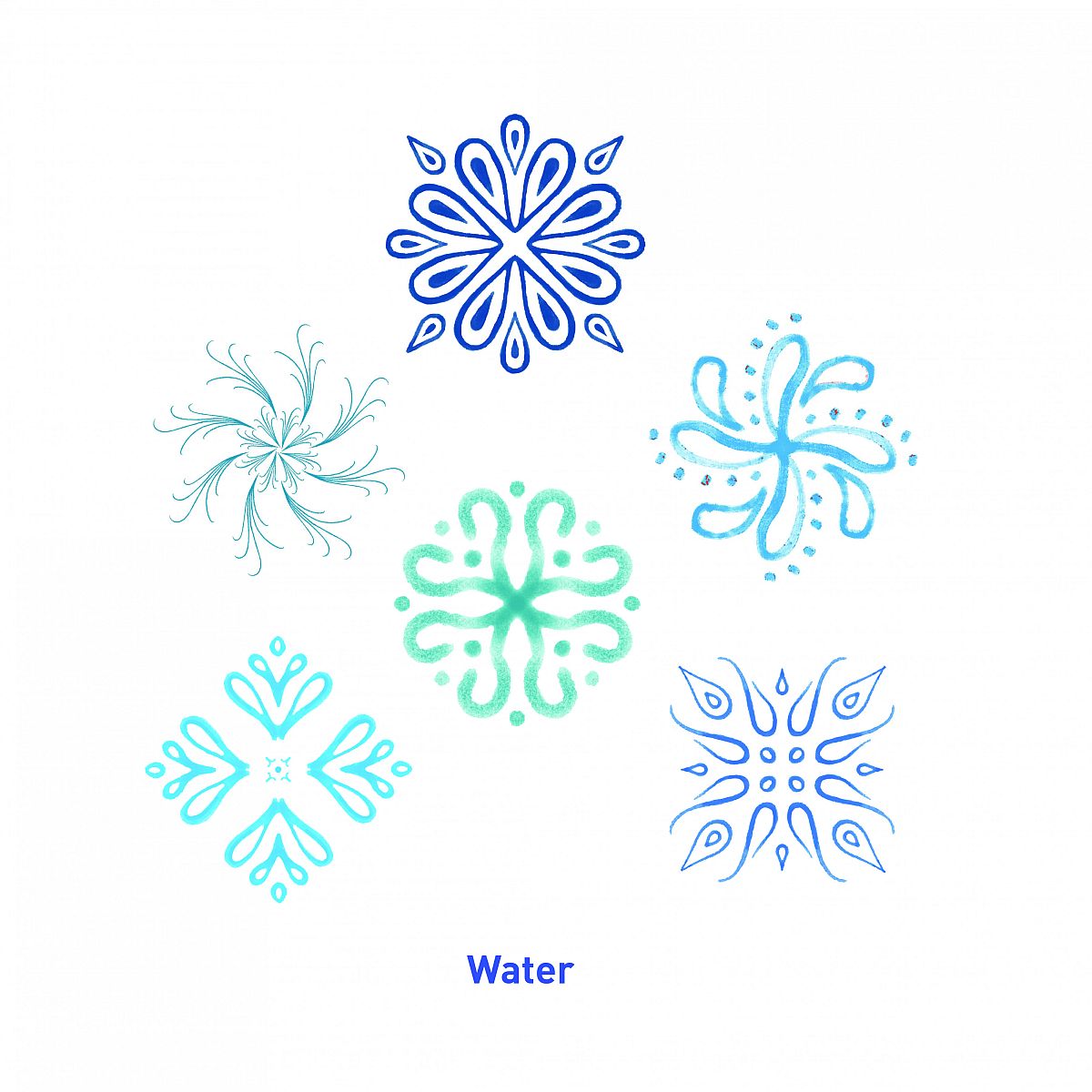 Elemental Ink, Procreate and Adobe Illustrator, 2020