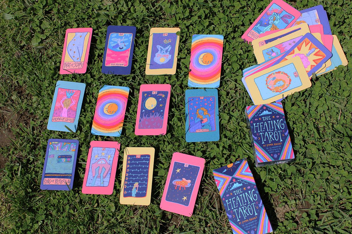 The Healing Tarot, 3 x 5 in, 2019-2020
