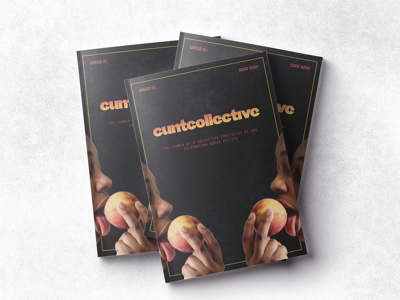 Cunt collective, magazine, 8.5x11, 2019