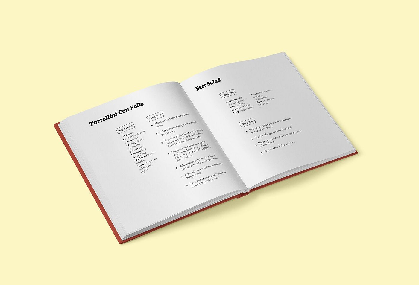 Jones Family Cookbook