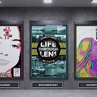 The Only Child Life Through Lens Color of the World, Digital, Individual Posters: 24 x 36, 2021