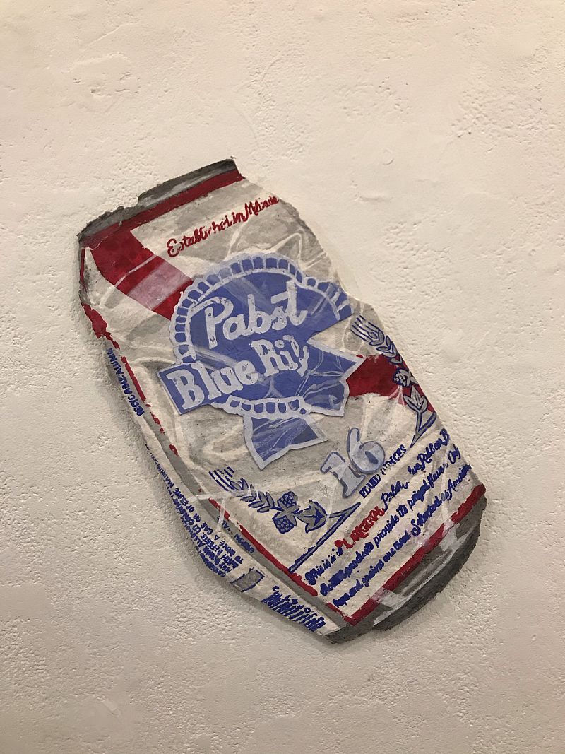 Pibber, 2019, Pulp painting, Silkscreen and watercolor
