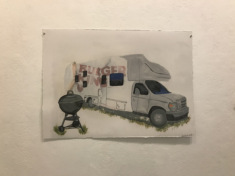 RV Livin', 2020, Digital Monotype