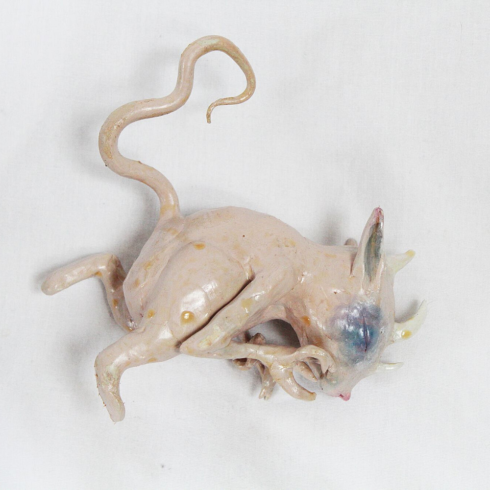 Mus Madoqua, 2020, Mixed Media, 6x 6x 3