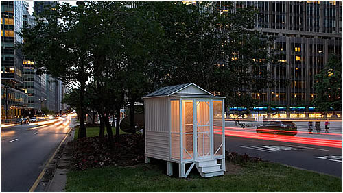 Donna Dennis: <em>Tourist Cabin,</em> Park Avenue, New York City