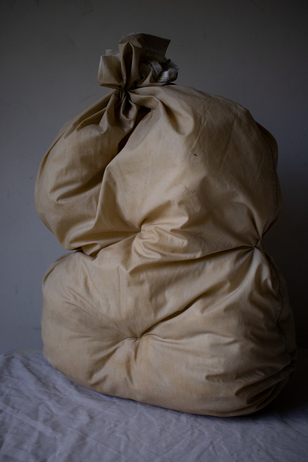 Untitled, cotton, 18in x 16in x 8.5in, 2020