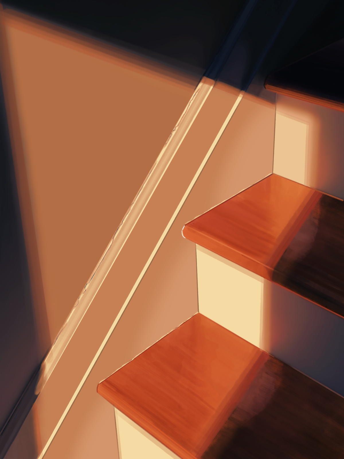 Steps, Digital, 7.5 x 10, 2020