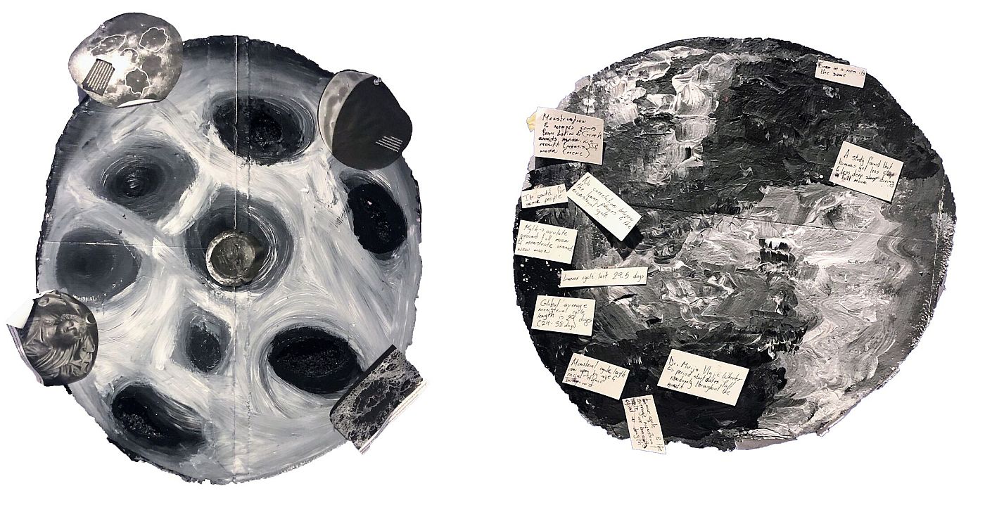 Moon Board2020Acrylic on foam boards44 x 28