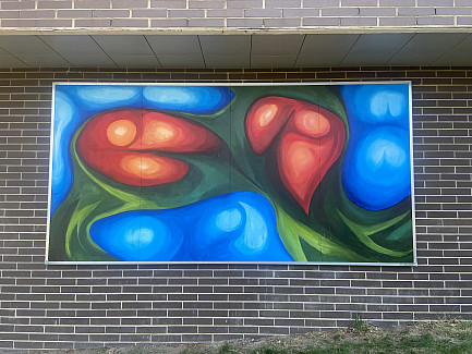 Mural by David Rakhamim