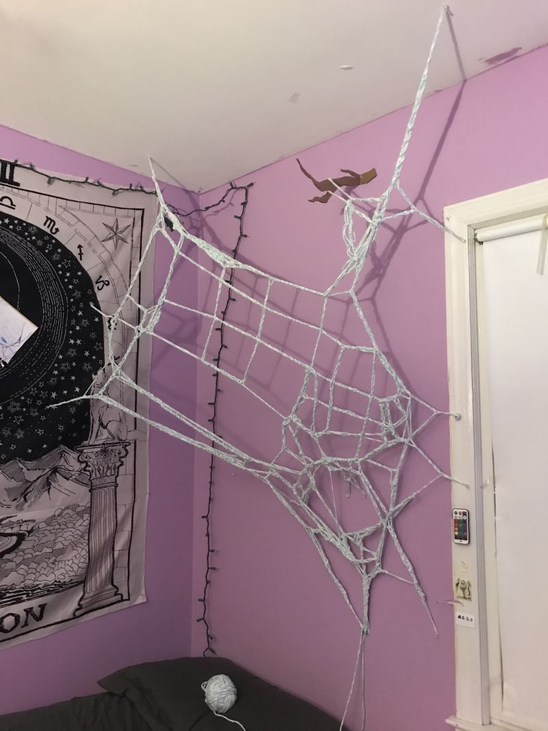 Emily Murray, Revisiting Silver Lake: An Advanced Project Proposal, 2020, Knitting/crochet, 66 x 64