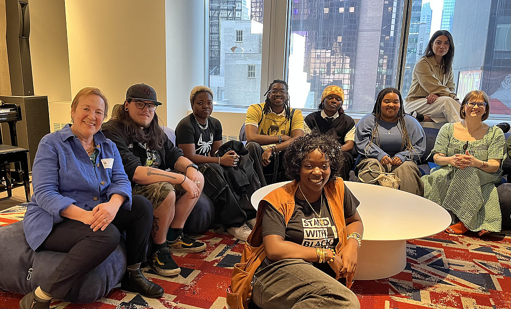 Arts Management's Managing Artists class visits Warner Music in Manhattan.