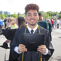 SUNY Purchase biology graduate Daniel Muñoz '26