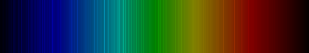 Thorium spectrum visible