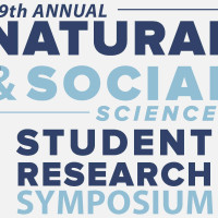 39th Annual Natural and Social Sciences Student Research Symposium logo