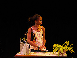 Yasmine Ortiz in Water by the Spoonful by Quiara Alegría Hudes