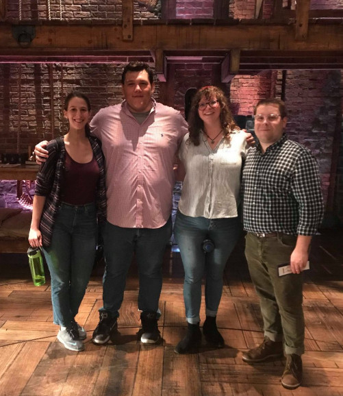 Touring Hamilton Broadway with the HSS Interns of 2019