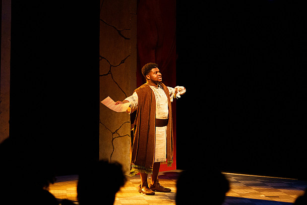 Costume built for Titus in Titus Andronicus