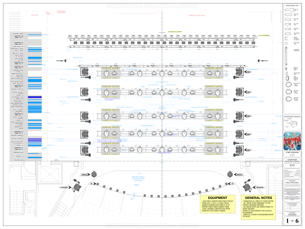 On The Town Overstage Groundplan