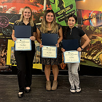Winners of the inaugural Purchase College Excellence in High School Journalism Awards.