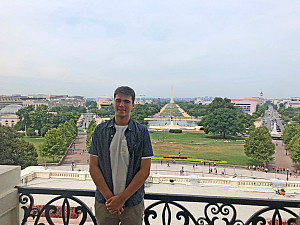 Brendan Rose '22 (Capitol Building, Washington DC 2019)