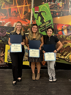 Winners of the inaugural Purchase College Excellence in High School Journalism Awards.