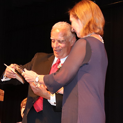 Kathleen McCormick Accepts Cornaro Award