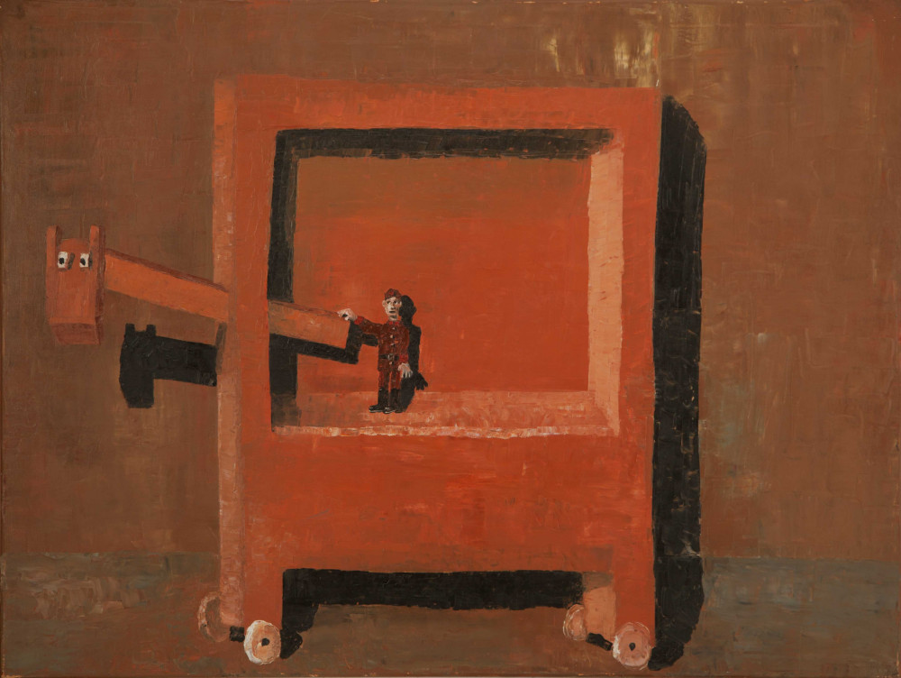 Ignacio Iturria, El Ruso (The Russian), 2001. Oil on canvas, 39 x 52 inches. Courtesy of the Fundación Iturria, Montevideo, Uruguay.