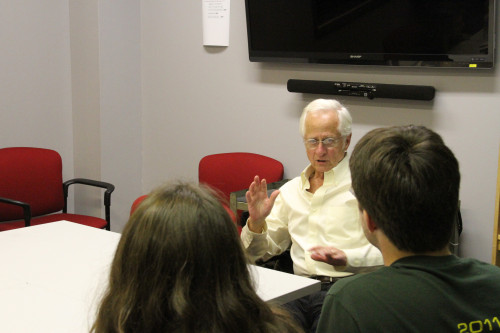 James Naremore offered a masterclass with students