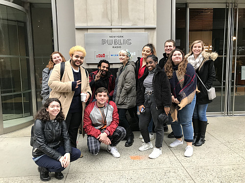 Communications Field Trip to NPR