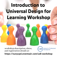 Introduction to Universal Design for Learning Workshop