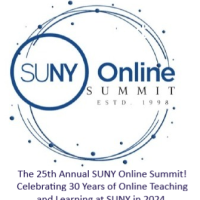 SUNY Online Summit 2024 logo
