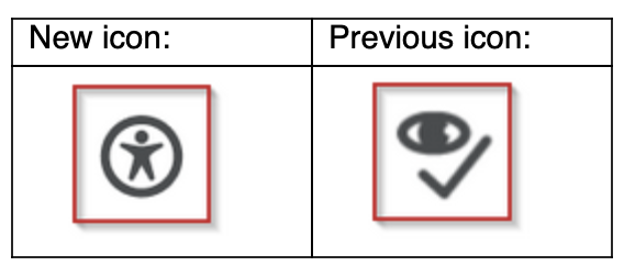 new brightspace accessibility checker icon (Feb 2025)