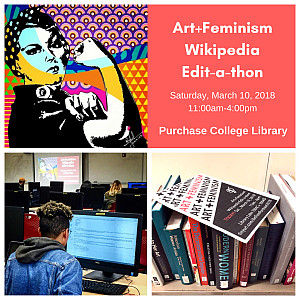 Fifth Annual Art+Femimism Wikipedia Edit-a-thon