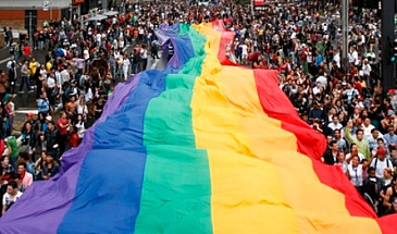 Pride parade in Sao Paulo, Brazil, 2012