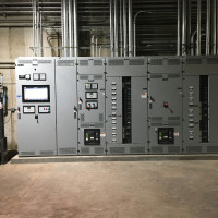 Image of electrical feeder panels.