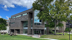 Exterior view of the Main Dining Hall.