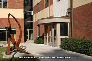 Fort Awesome Classroom Entrance