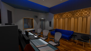 Rendering of proposed Control Room.