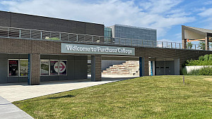 View of Campus Entry Pavilion