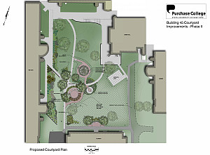 Architect's rendering of Quad renovations