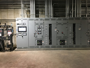 Image of electrical feeder panels.