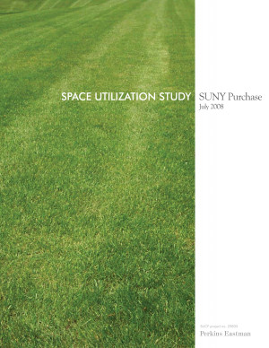 Cover Page of Space Utilization Study