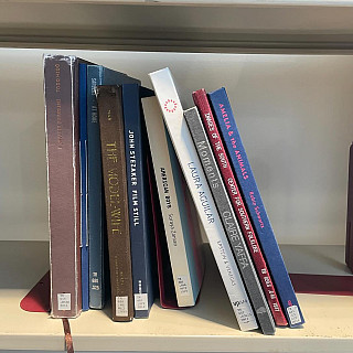 As the semester winds down, don't miss your chance to see Photography Senior Seminar's curated book shelf @sunypurchaselib This curated b...